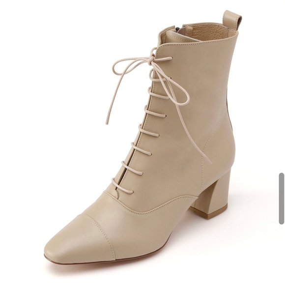 Doratore Appia Beige Ankle Boots - Picture 2 of 12